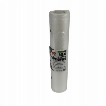 Rolka do pakowania próżniowego 28 × 600 cm – folia moletowana PA/PE, do żywności, sous-vide.