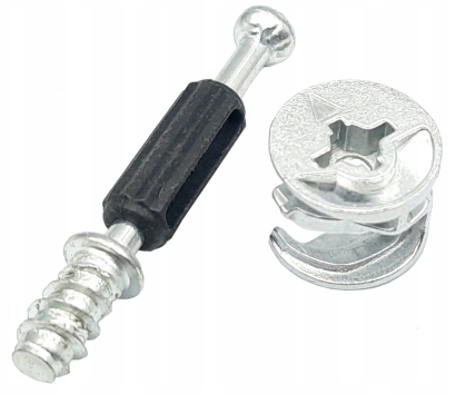 Złącze meblowe mimośrodowe 34 mm z trzpieniem euro 6 mm (mimośród 15×12 mm)
