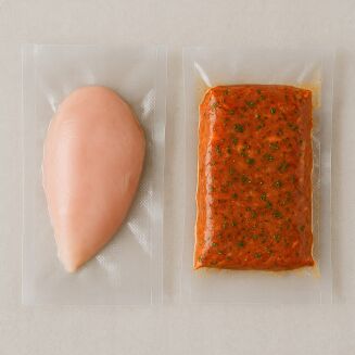 Worki próżniowe moletowane 15×20 cm – 50 szt., PA/PE, do pakowania i sous-vide. - 5